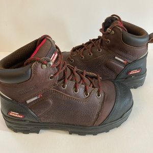Dickies Steel Toe Work Boots Waterproof Size 7.5